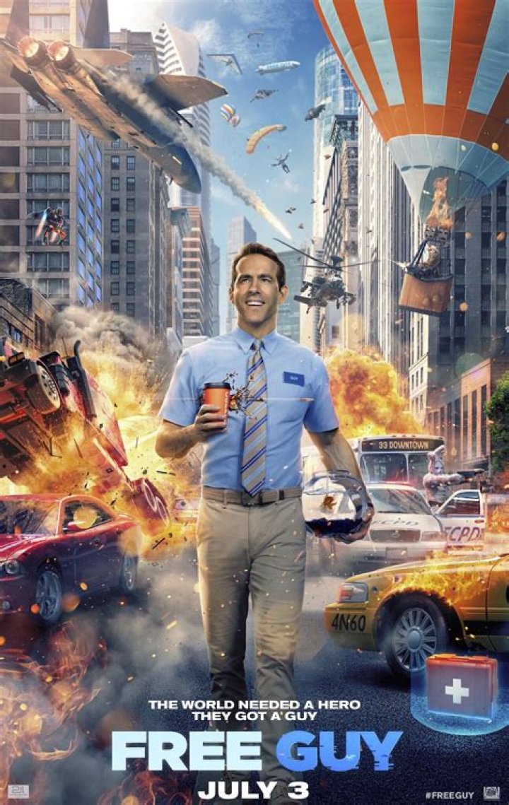 Ryan Reynolds Plays Video Game Character in Free Guy