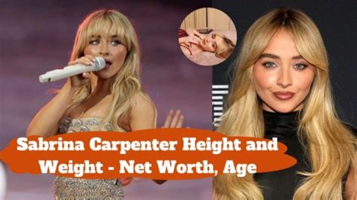 Sabrina Carpenter Weight: Understanding Her Healthy Lifestyle