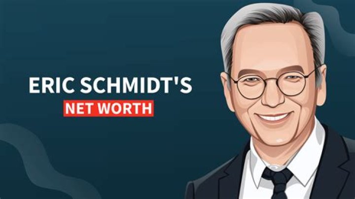 Salary, Income, Net Worth: Eric Schmidt - 2024