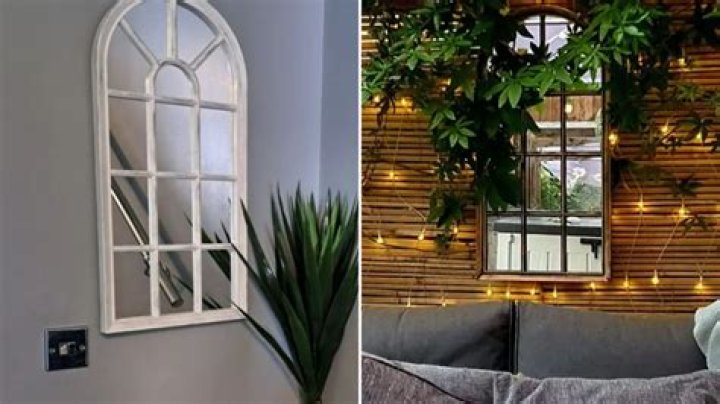 Savvy shoppers are running to Aldi to nab a £10 mirror to transform their gardens… and some are even putting it inside