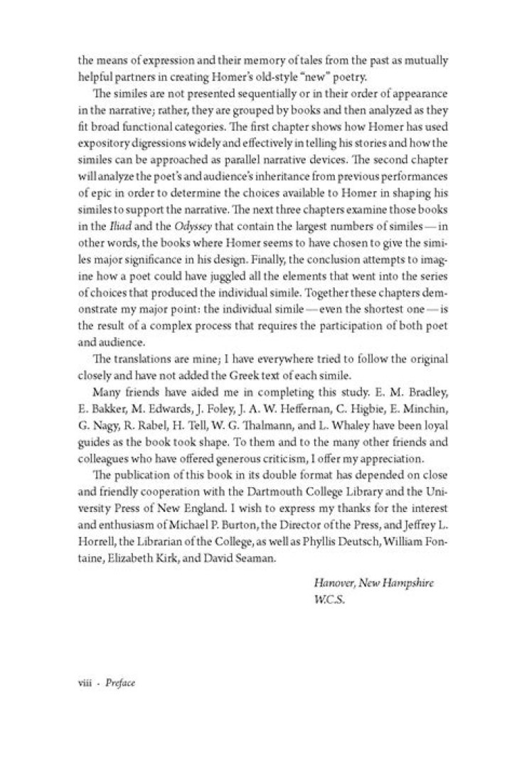 Scott. C. The Artistry of the Homeric Simile