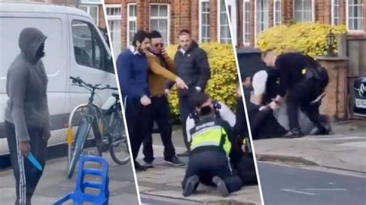 Security guard stabbed as moped thugs rob cash delivery at Golders Green Sainsbury's in North London