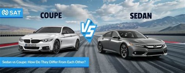 Sedan vs coupe: What’s the difference?