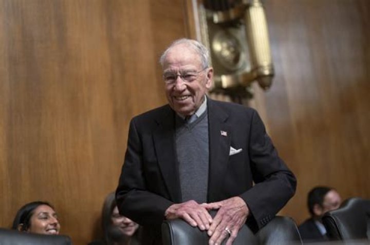 Sen. Grassley hospitalized with infection