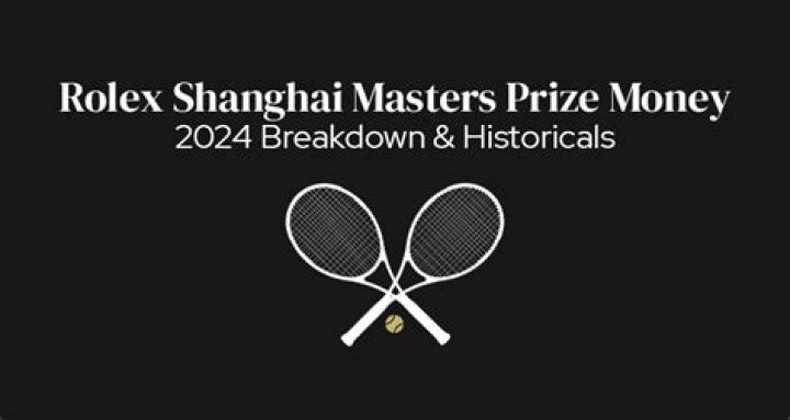 Shanghai Masters 2023 Prize Money and Breakdown