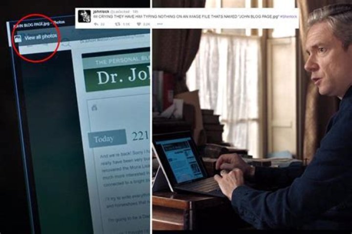 Sherlock fans spot MAJOR blunder as Dr John Watson writes a blog post... but did you?