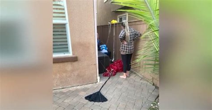 Skydiver recovering after falling onto Calif. home