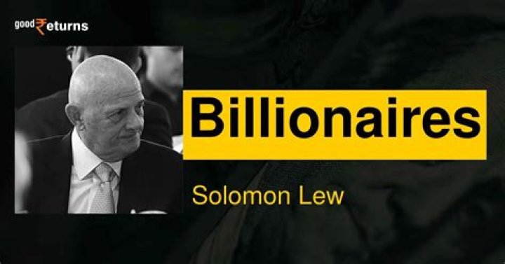 
solomon Lew
Net Worth
