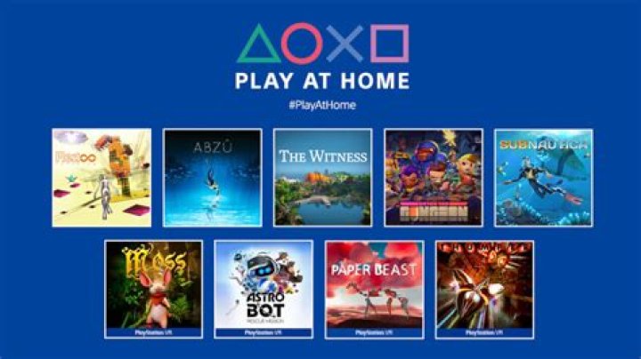 Sony Play At Home Returns With Free Titles For 4 Months