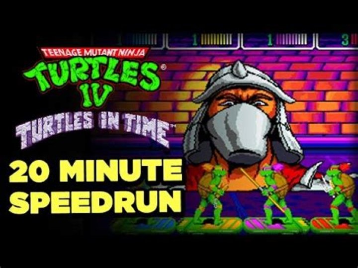 Speedrun Fast: TMNT: Turtles in Time