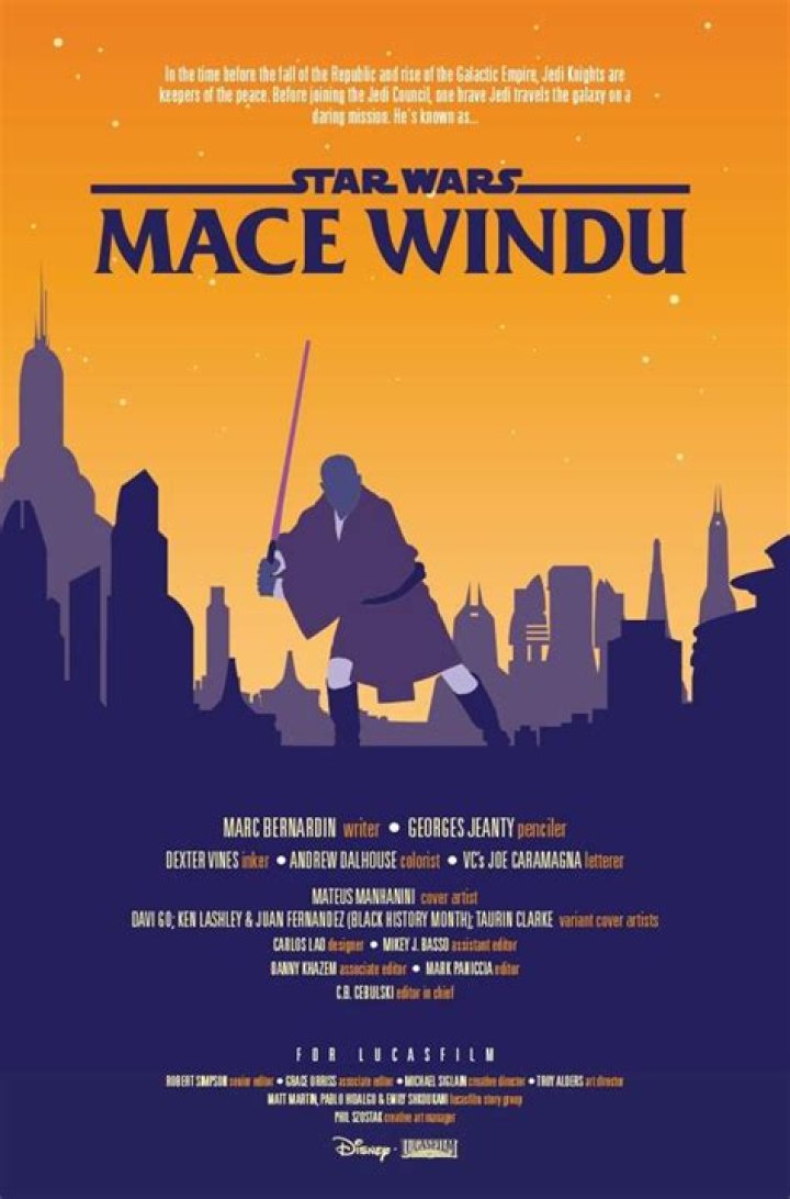 Star Wars Reveals First Look at New Mace Windu Series