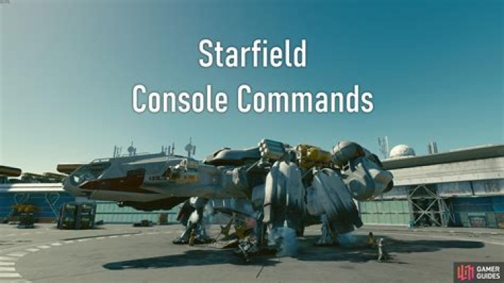 Starfield console commands | All cheats & how to use them