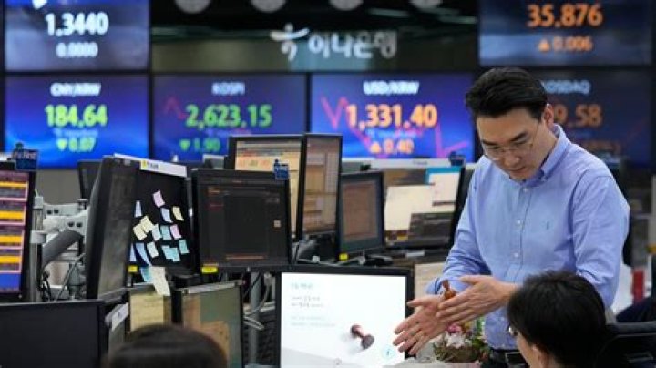Stock market today: Asian stocks lower after Wall Street holds steady near record highs