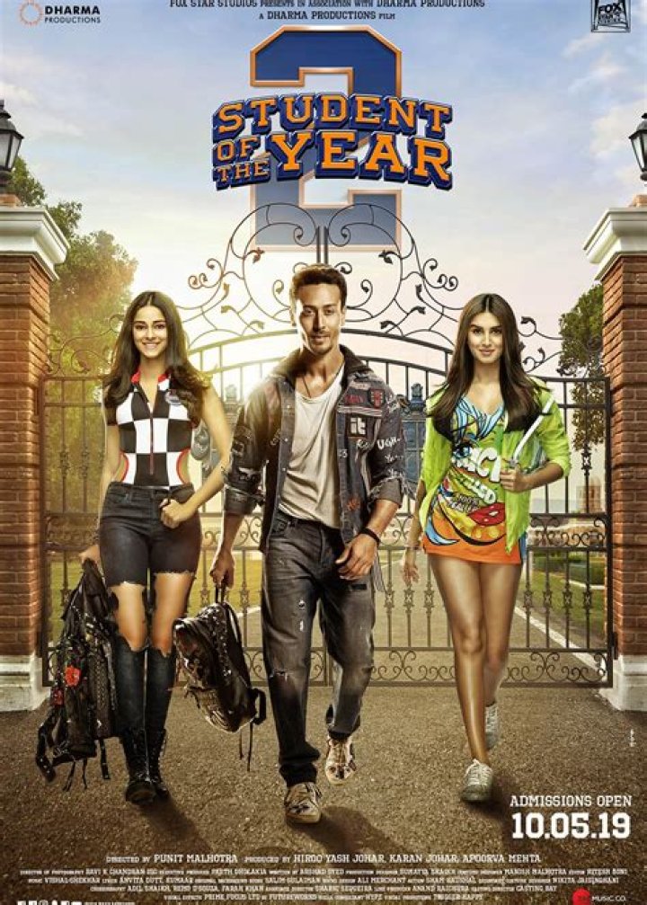 Student Of The Year 2 Movie (2019) - Release Date, Cast, Trailer and Other Details