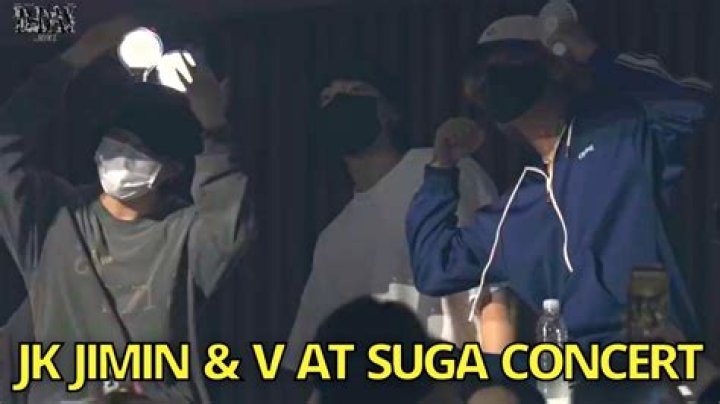 Suga introduces V, Jungkook and Jimin at Agust D Tour Day 2 in Seoul, says 'my bros are here'