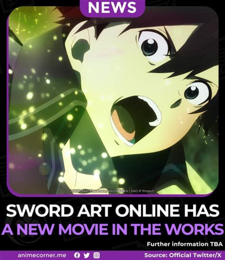 Sword Art Online Has a New Movie in Production