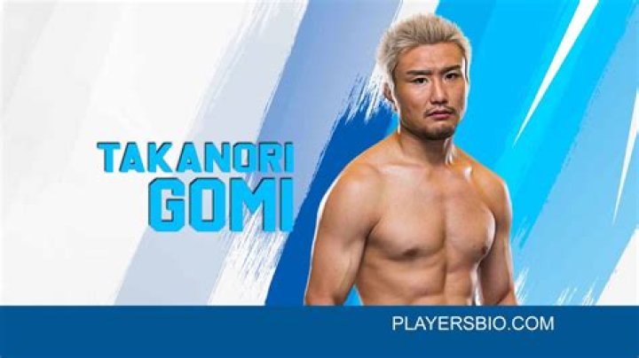 Takanori Gomi [2023 Update]: UFC, Tapology & Wife