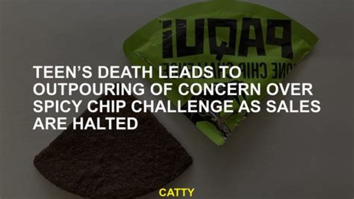 Teen’s death leads to outpouring of concern over spicy chip challenge as sales are halted