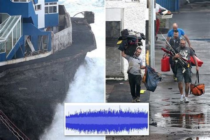 Tenerife weather - Massive storm was so powerful it registered as an EARTHQUAKE as 40ft waves smashed into the coast and destroyed buildings