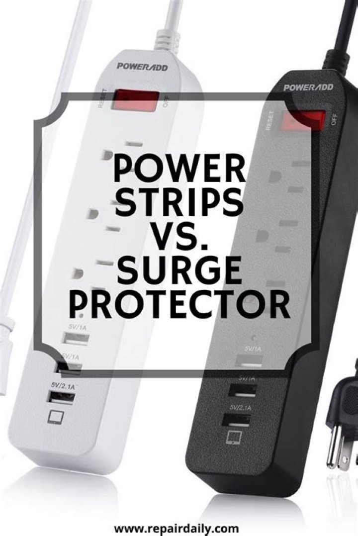 The Difference Between Power Strips and Surge Protectors