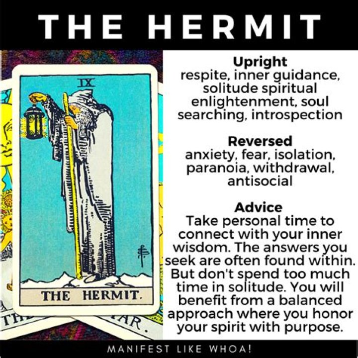 The Hermit Tarot Card Meaning