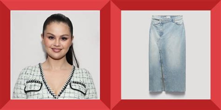 The Selena Gomez Denim Skirt