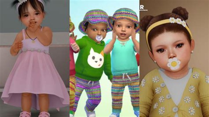 The Sims 4: 10 Best Infant Custom Content Packs