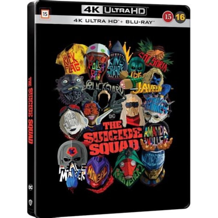 The Suicide Squad 4K Blu-ray and SteelBook Coming Soon