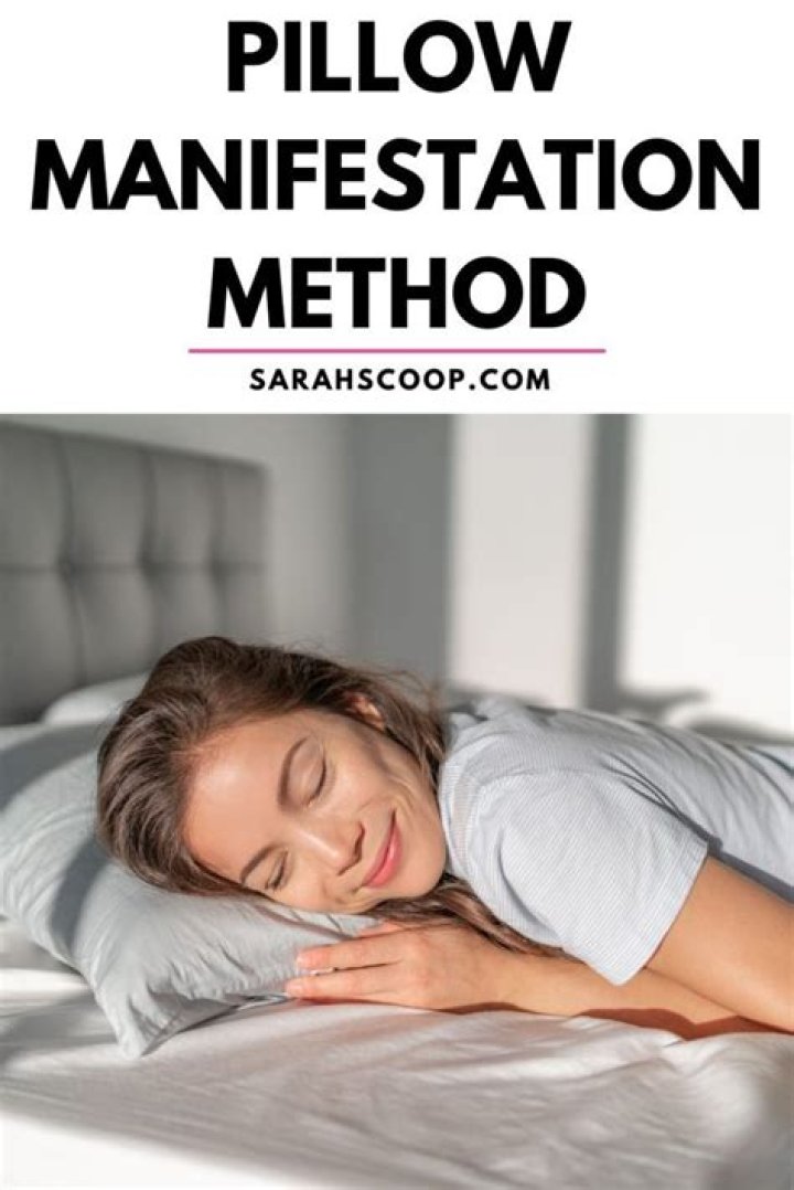 The TikTok-Viral Pillow Manifestation Method, Explained