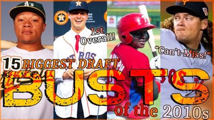 The top 10 Draft Busts in MLB History