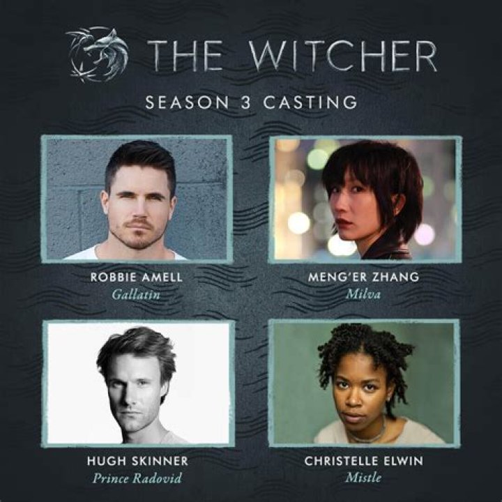 The Witcher Season 3 Casts Robbie Amell and Meng’er Zhang