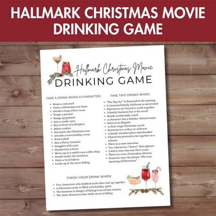 This Hallmark Christmas Movie Drinking Game Makes Holidays Bearable