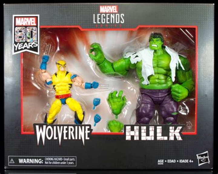 This Marvel Legends Incredible Hulk 2-Pack Celebrates Wolverine's First Appearance