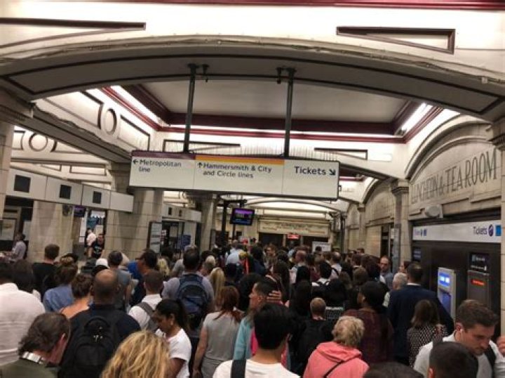 Thousands stranded at London Euston and Marylebone by signal failure - as two Tube lines shut by trespasser