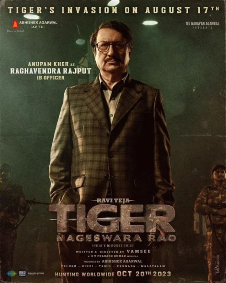 Tiger Nageswara Rao Movie (2023) - Release Date, Cast, Trailer and Other Details