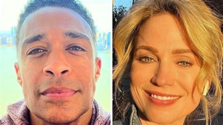 TJ Holmes holds Amy Robach’s hand on the sidelines after going Instagram official