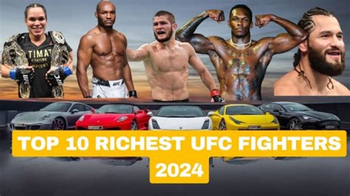 Top 10 Richest UFC Fighters in the World [2024 Update]