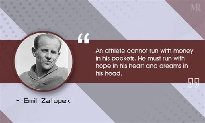 Top 25 Emil Zatopek Quotes