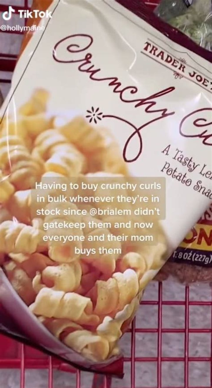 Trader Joe’s Crunchy Curls Are TikTok’s Latest Obsession