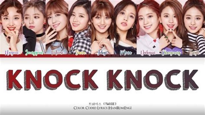 Twice- Knock Knock Lyrics