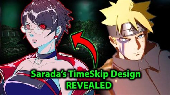 Two Blue Vortex Reveals Sarada's Timeskip Design