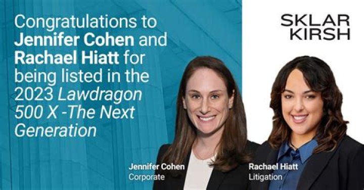 TWO SKLAR KIRSH ATTORNEYS NAMED AMONG THE NEXT GENERATION OF LEGAL LEADERS IN AMERICA