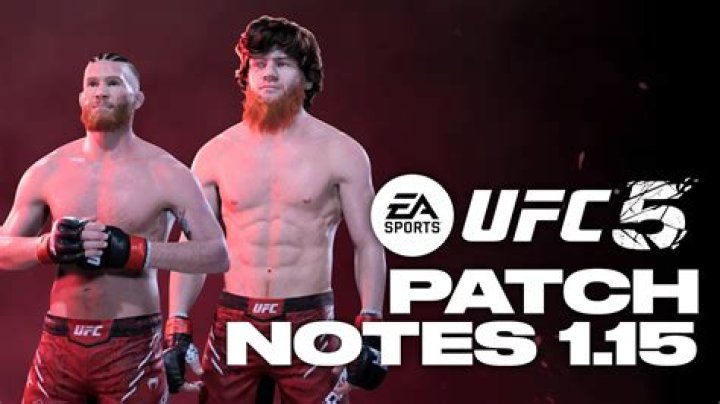 UFC 5 Patch Notes Include New Fighters, Balance Changes in Next Update
