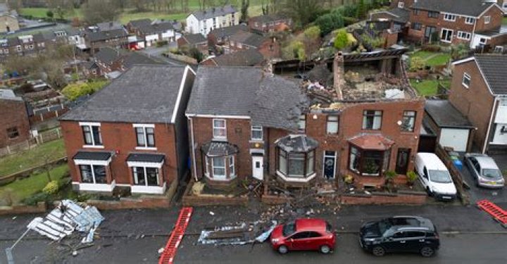 UK weather: 'Tornado' destroys 100 homes in major incident & sparks evacuations as 80mph Storm Gerrit triggers chaos