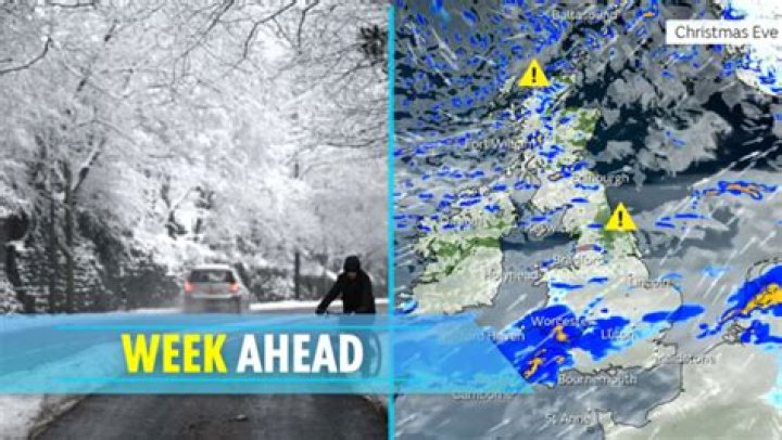 UK weather: Met Office issues urgent warning for Christmas Eve with dangerous winds set to batter Britain