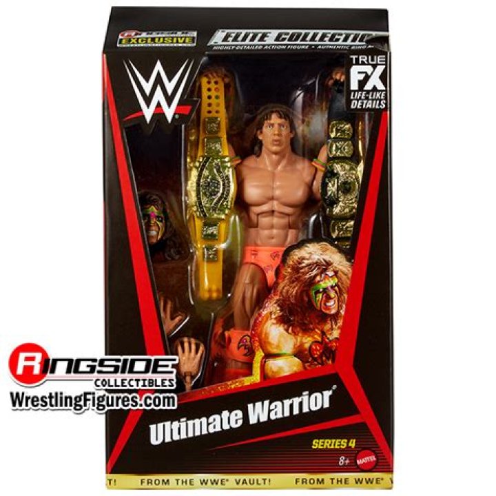 Ultimate Warrior Post WM6 With Both Belts
