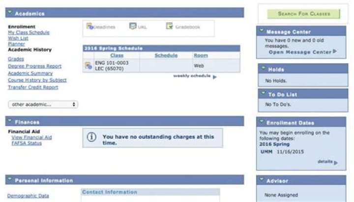 UMM Student Portal Login 2022/2023 |machias.edu/