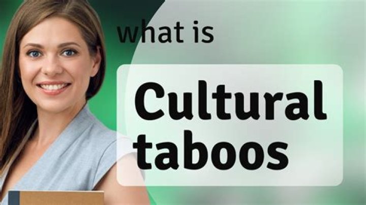 Understanding Taboos: Exploring Cultural Boundaries And Social Norms