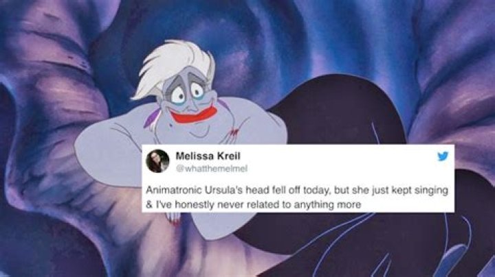 Ursula’s Head Allegedly Fell Off At Disneyland’s California Adventure Park & YIKES Is It Scary-Looking