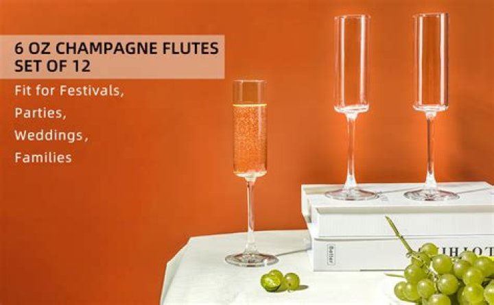 Using a Champagne Flute Can Help You Drink Less
